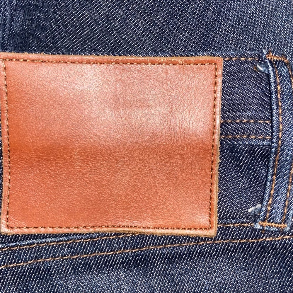 Men’s The Unbranded Brand Selvedge denim pants.